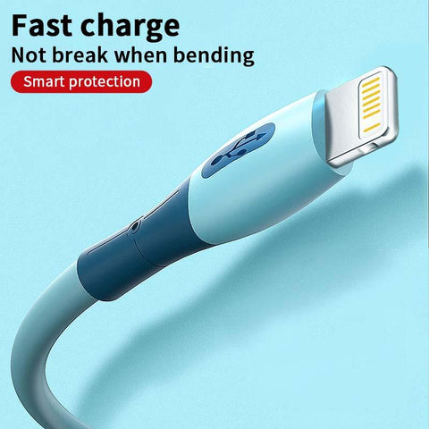 YUTOOL USB Cable for iPhone14 13 12 11 Pro Max Xs X 8 Plus Cable 2.4A Fast Charging-PA00418-Veeddydropshipping