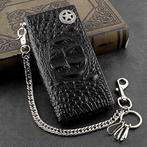 Biker Leather Wallet Purse With-MF00723-Veeddydropshipping