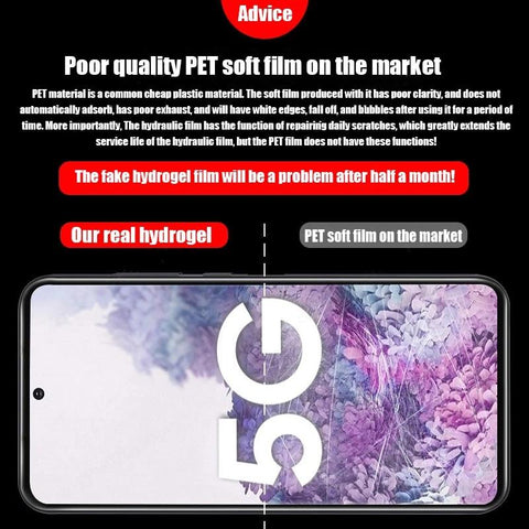 4Pcs Hydrogel Film for Samsung Galaxy S20 S22 S21 Ultra S10 S9 S8 Plus FE Screen Protectors-PA00575-Veeddydropshipping