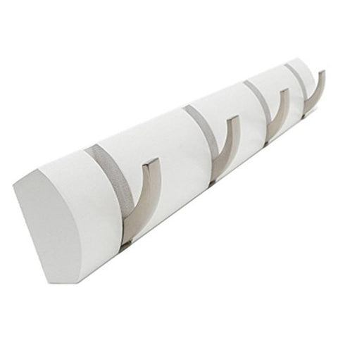 Bamboo Floating Wall-Mounted Rack Coat Hook-HA01554-Veeddydropshipping