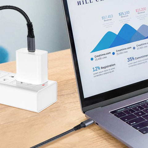 USB 4 cable Thunderbolt 3 cable 100W 3.1 Fast PD Cable E-mark 40Gbps -CE01123-Veeddydropshipping