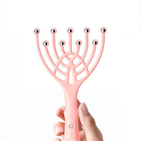 Roller Five Finger 9 Claws Steel Ball Hand Held Relax Spa Hair-BH01467-Veeddydropshipping