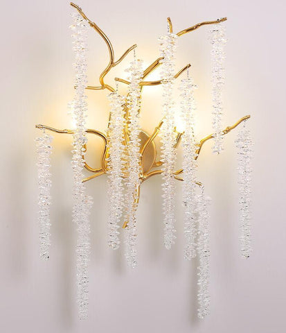 Crystal wall lamp bedside lighting modern-TI00460-Veeddydropshipping