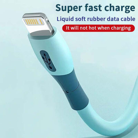 YUTOOL USB Cable for iPhone14 13 12 11 Pro Max Xs X 8 Plus Cable 2.4A Fast Charging-PA00418-Veeddydropshipping