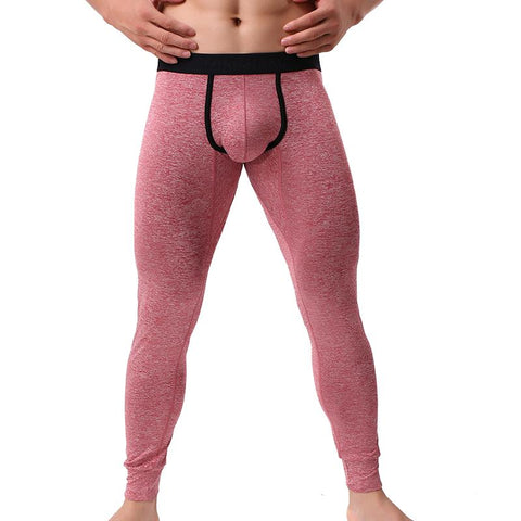 Johns  Sexy U Leggings Men Home  Pajama Sweatpants-MF01559-Veeddydropshipping