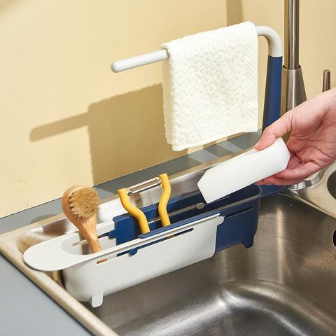 Shelf Kitchen Sinks Organizer Soap Sponge Holder-HA00918-Veeddydropshipping