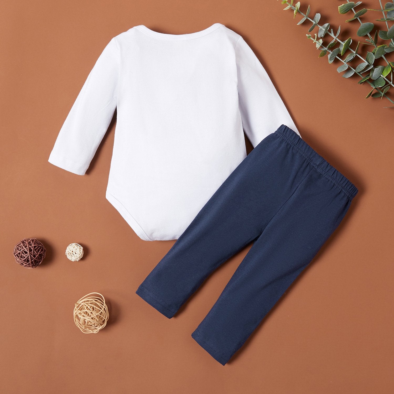 Baby Boys Outfit Set Newborn Toddler Kids Gentleman Wedding Party-Veeddydropshipping-2