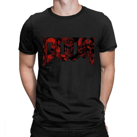 t-shirt Doom Cum t shirt Graphic print Tee-MF00208-Veeddydropshipping
