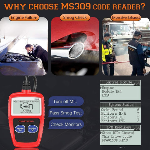 MS309 VC309 Universal Auto Tools Car Scanner Automotive-AM00294-Veeddydropshipping