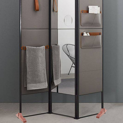 Divider Screen Room Base Stand Partition Panel Holder Feet Privacy Bracket Support Curtain-PA00757-Veeddydropshipping