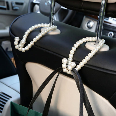 Pearl Hanger Car Hook Half Open Design Auto Hook Stainless Steel Car-AM01387-Veeddydropshipping