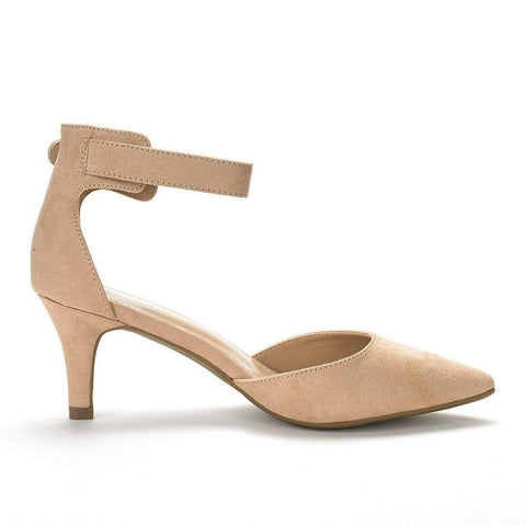 Thick Heel Pumps Wedding Party Shoe Newest Women-BS00948-Veeddydropshipping