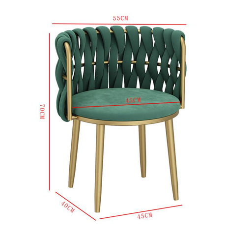 Living room Relaxing velvet Chair-HA01585-Veeddydropshipping