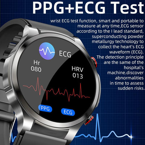 Smart watch Men Heart Rate Body Monitoring Health Waterproof Watch -JW00709-Veeddydropshipping