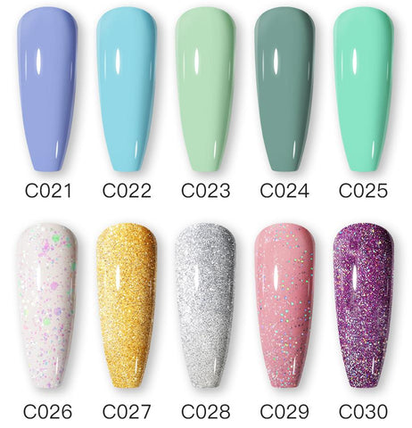 Nail Gel Polish 15ml Pure Color Semi Permanent UV Gel -BH00996-Veeddydropshipping