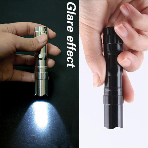 Mini LED Flashlight Battery Powered Portable Torch IP65 Waterproof Tactical-TI00791-Veeddydropshipping