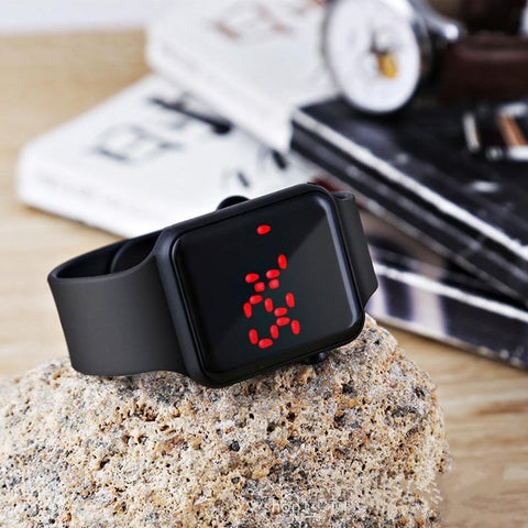Watch Square Silicone Electronic Watch  digital -JW01043-Veeddydropshipping