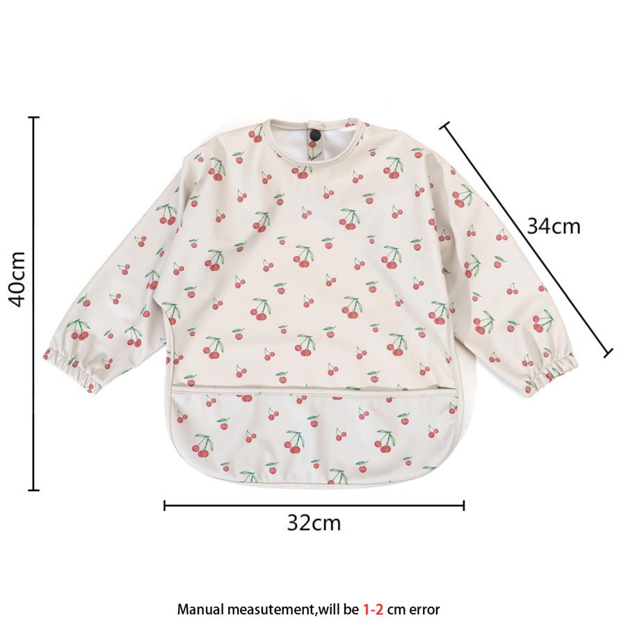 New Pattern Toddler Long Sleeve Scarf Waterproof Bib Smock Feeding-Veeddydropshipping-3