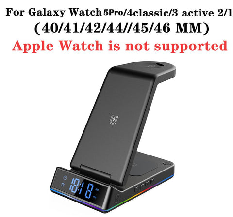 3 in 1 Folding Wireless Charging Station For Galaxy-PA01107-Veeddydropshipping