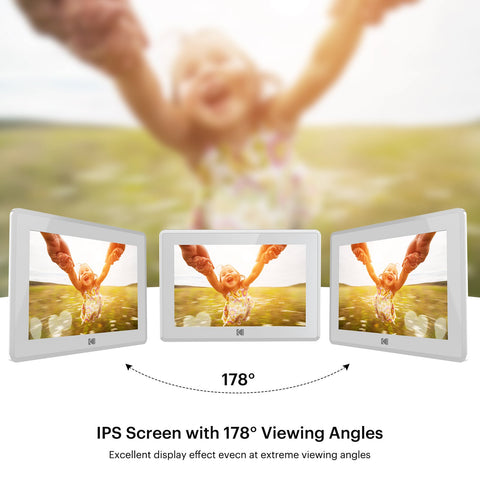10 Inch Digital Cloud Photo Frame Wi-Fi Enabled,16G Memory,178° Viewing Angles With-CE00329-Veeddydropshipping