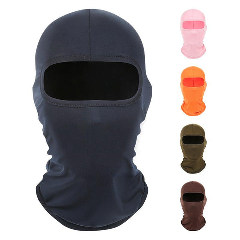 Cycling Balaclava Face Mask Lycra Soild Motorcycle Ski Face Hat Tactical Outdoor Sport -OS01206-Veeddydropshipping