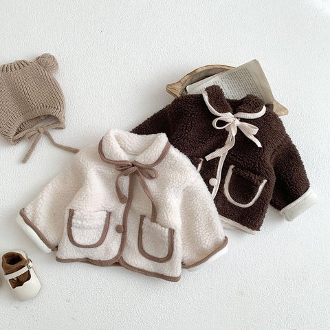 2022 Winter Baby Coat 0-3Years Newborn Boy Girl Lamb Wool-TB01220-Veeddydropshipping