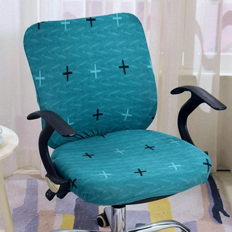 Split Chair Cover Computer Chair Cover-HA00559-Veeddydropshipping