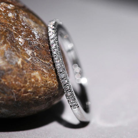 Minimalist Thin Rings for Women Wedding Brilliant Cubic Zircon-JW01384-Veeddydropshipping