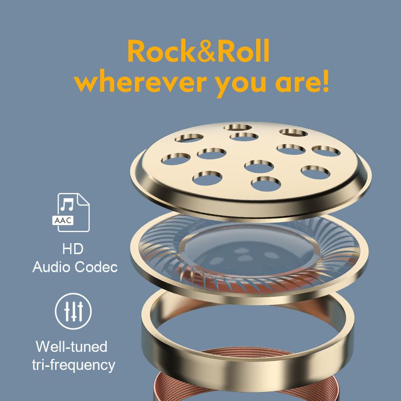 True Wireless Bluetooth Earphone Touch Earbuds-Veeddydropshipping