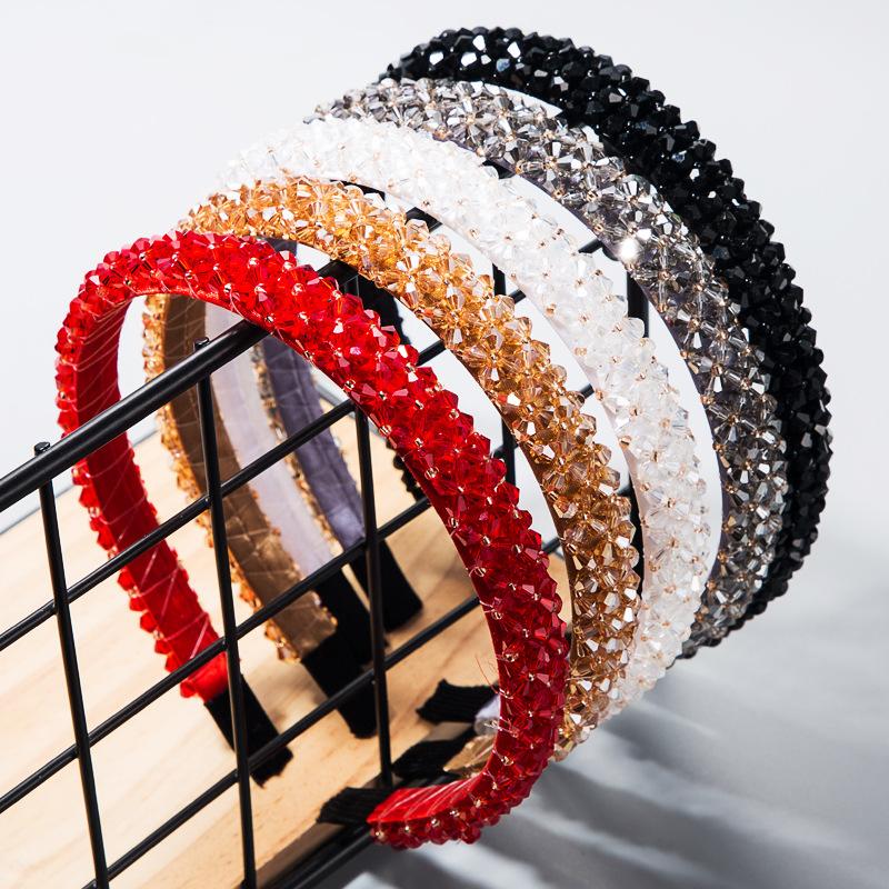 Crystal Headband Hair Accessories For Women -JW00519-Veeddydropshipping