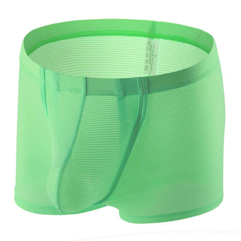Underwear Boxer Sexy Sheer Underpants Side Open Crotch Trunks-MF01440-Veeddydropshipping