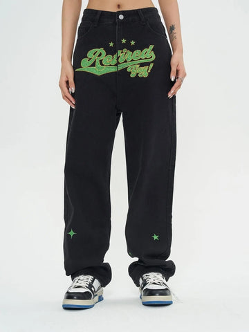 American style street small straight loose high street-MF00516-Veeddydropshipping