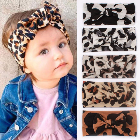 New Baby Leopard Print Headband Children&#39;s Wide Edge Traceless-TB00472-Veeddydropshipping
