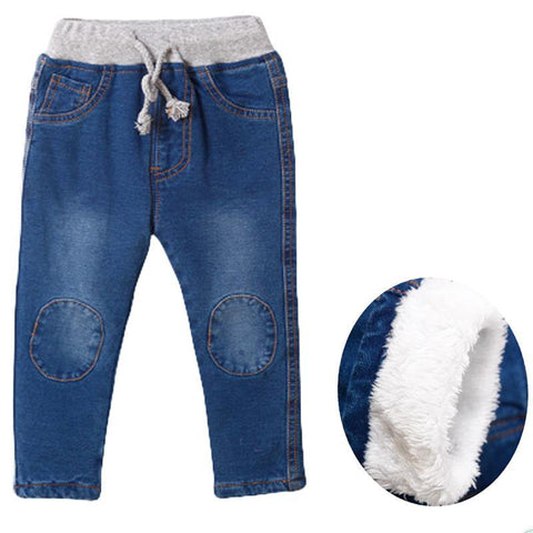 Kids Jeans Time-limited 2019 New Baby Boys Clothing Thicken Winter Warm-TB01260-Veeddydropshipping
