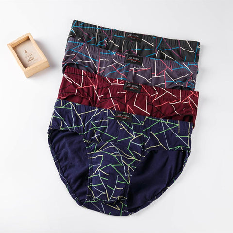 Sale 4pcs/Lot Mens Brief Cotton Mens Underwear Pant For-MF01705-Veeddydropshipping