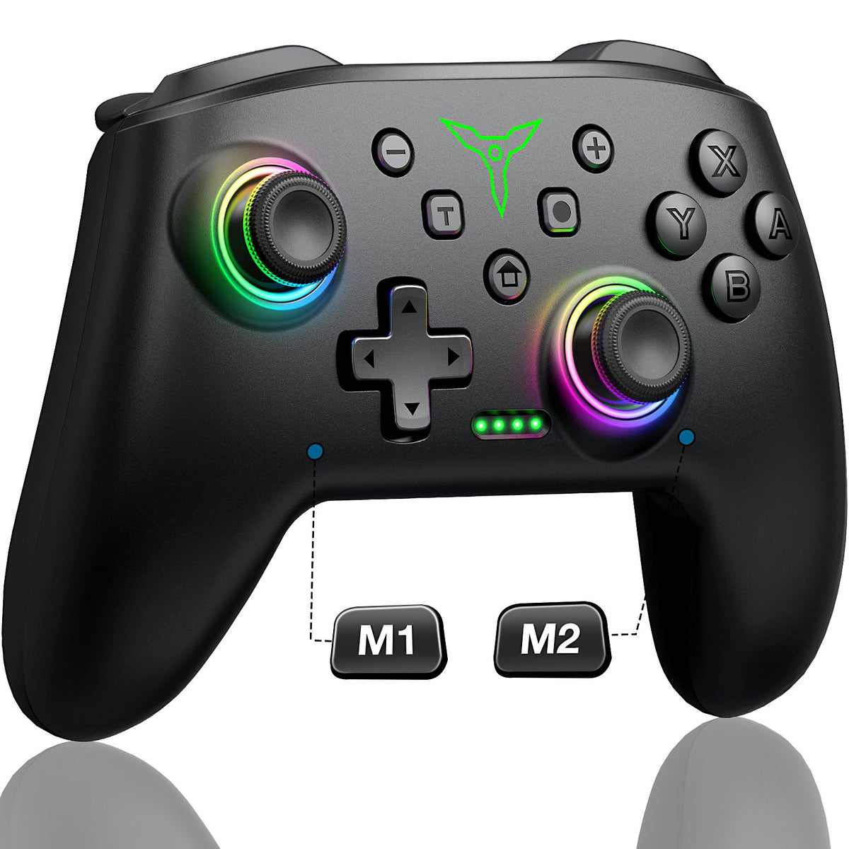 Dinofire Wireless Bluetooth RGB Controller for Nintendo Switch/Switch -CE01351-Veeddydropshipping