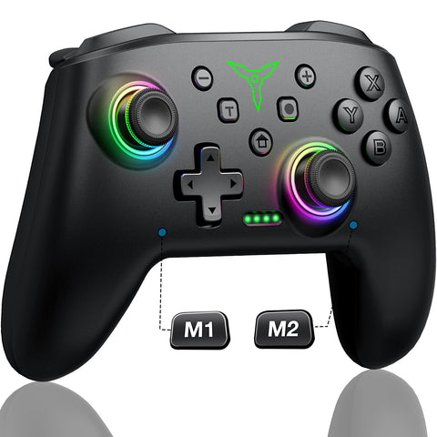 Dinofire Wireless Bluetooth RGB Controller for Nintendo Switch/Switch -CE01351-Veeddydropshipping