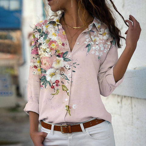 Elegant Women Fashion Long Sleeve Shirts-Veeddydropshipping