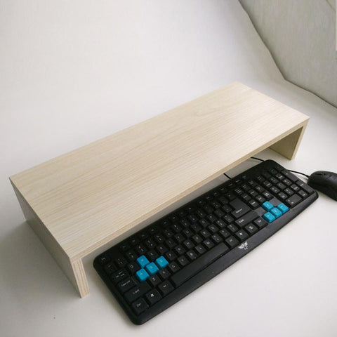 Wooden Desk Monitor Stand Support Bracket-HA01618-Veeddydropshipping