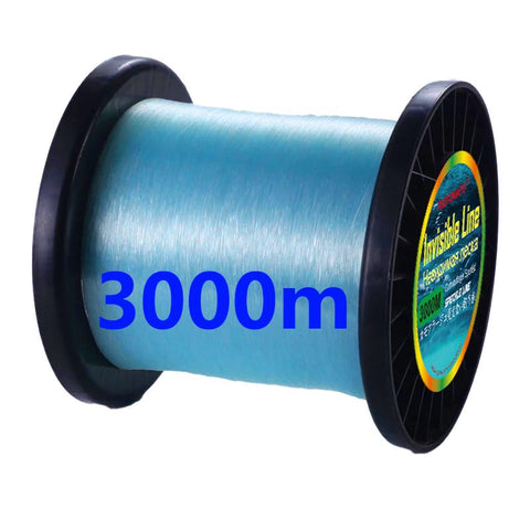 3000m 1000m Invisible Fishing Line 3D Spoted Bionic Fluorocarbon Coated Monofilament Nylon -OS00349-Veeddydropshipping