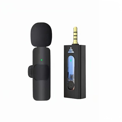 K35 Lavalier Recording Microphone LIVE Broadcast Outdoor Interview -CE01242-Veeddydropshipping