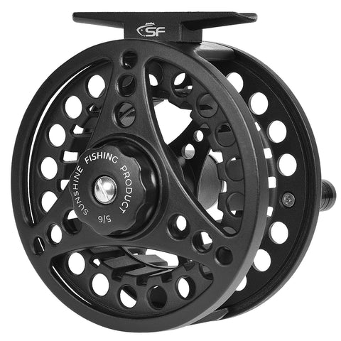 Fly Fishing Reel 3/4,5/6,7/8WT Fly Reel Combo Fly Reel Large Arbor Aluminum Alloy Body -OS00331-Veeddydropshipping