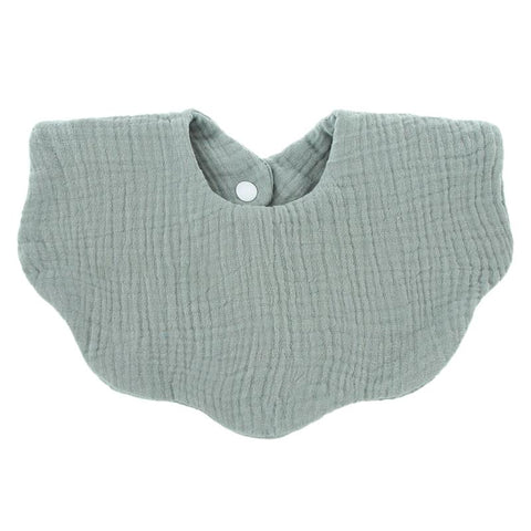 1pc Solid Colour Baby Bib Soft Pure Cotton Newborn Burp Cloth Infants-TB00731-Veeddydropshipping