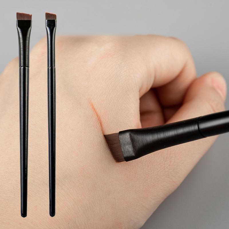 Blade Makeup Brushes Angled Thin Eyebrow Brush-BH00734-Veeddydropshipping