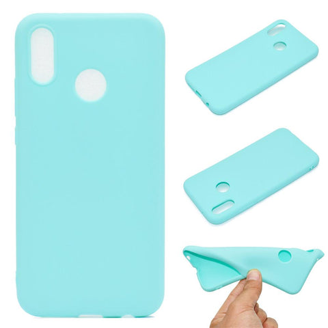 For Huawei P20 Lite Pro Case Candy Rubber Ultra Thin TPU Soft Silicone Shockproof-PA00303-Veeddydropshipping