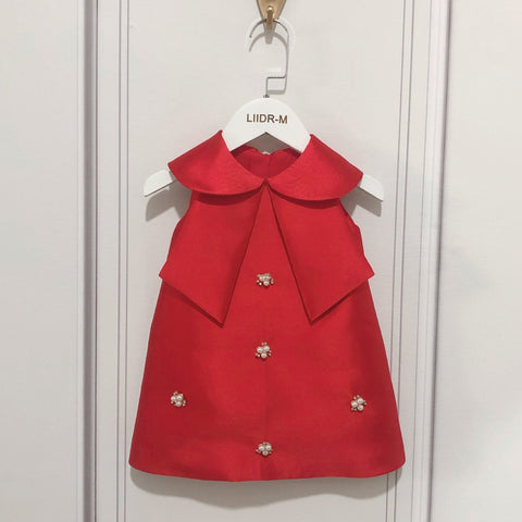 2023 Flower Girl Dress Children Birthday Baptism Dresses For Kids Elegant-TB00852-Veeddydropshipping