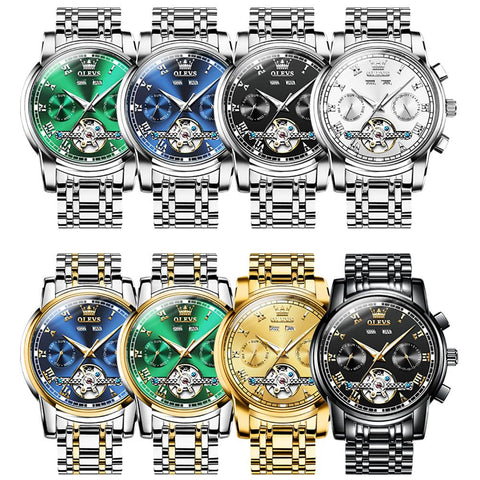 Watches for Men Luxury Automatic Mechanical Waterproof -JW00607-Veeddydropshipping