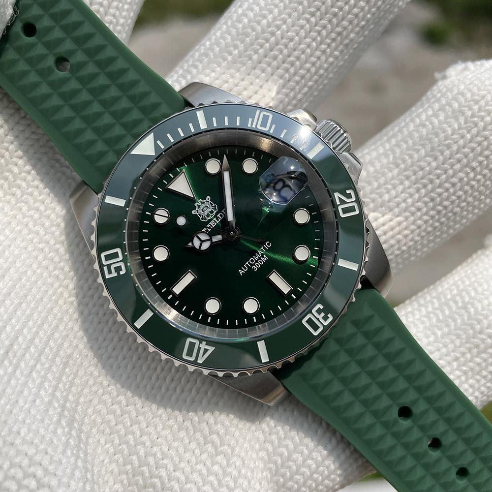 Ceramic Bezel dive Water Resistant Automatic Mans -JW00631-Veeddydropshipping