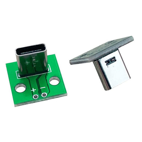 1pc Data Charging Cable Jack Test Board With Pin Header 90 Degree Vertical Type -CE00122-Veeddydropshipping