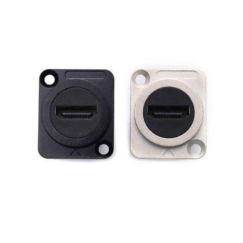 D Type Chassis Connector D Female Socket Panel Mounted Connector HDMI-Compatible-CE00128-Veeddydropshipping